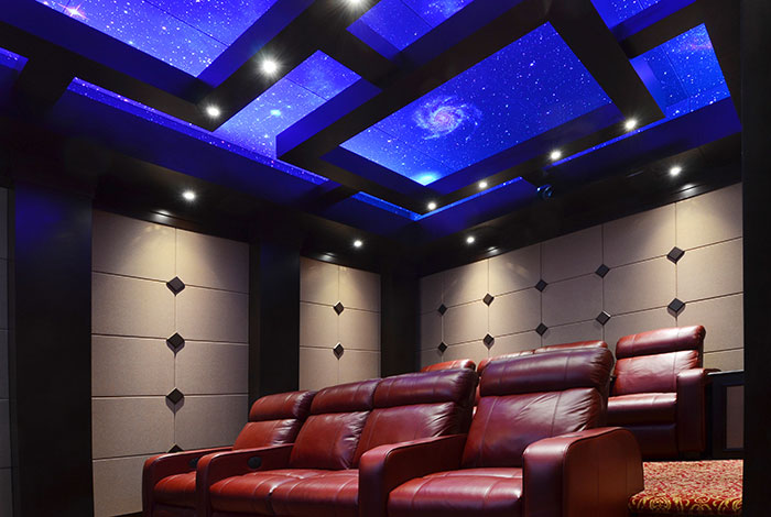 home theater fiber optic ceiling